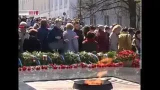 Ветераны-жители Нижегородского района возложили цветы к Вечному огню