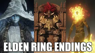 All Major Endings - Elden Ring