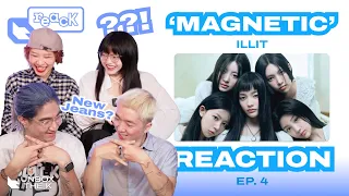 [reacK] | REACTION EM GÁI NEW JEANS | ILLIT M/V 'MAGNETIC'