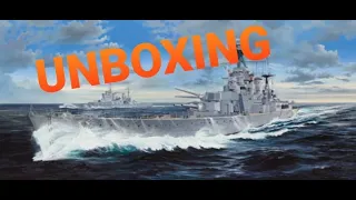 Trumpeter 1/200 HMS Hood 03710 Unboxing