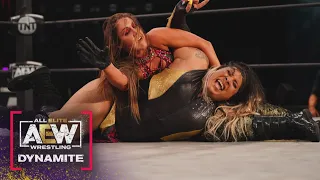 Watch the Amazing Finish to the Semi Final Match between Nyla Rose & Dr. Britt Baker | AEW Dynamite