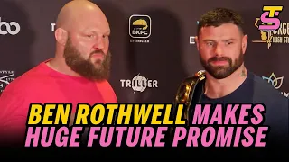 BEN ROTHELL PROMISES HEAVYWEIGH WAR VS MILE TERREL