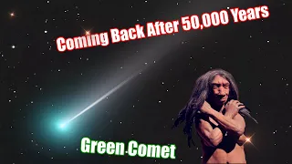 Approaching Earth After 50.000 Years ☄ Green Comet Today 2023 #space  #cometvideos  #greencomet