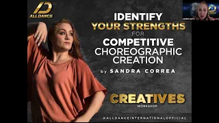 IDENTIFY YOUR STRENGTHS FOR COMPETITIVE CHOREOGRAPHIC CREATION | CREATIVE WORKSHOPS BY ALL DANCE