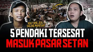 NYARIS TAK KEMBALI ?? KESAKSIAN 5 PENDAKI MASUK PASAR SETAN GUNUNG MERAPI BIKIN BULU KUDUK MERINDING