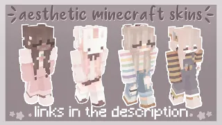 aesthetic minecraft skins for girls 🌷 | links in description