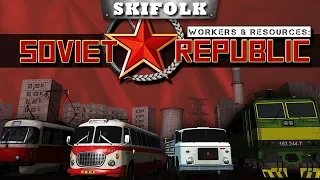 🌎 WORKERS & RESOURCES: SOVIET REPUBLIC ► ПЕРВЫЙ ВЗГЛЯД!  СТРОИМ СВОЙ СССР !