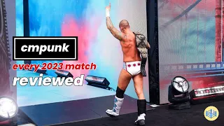 I reviewed every CM Punk match in 2023.