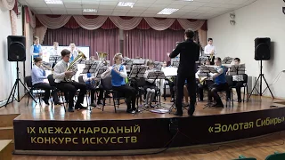 Детский духовой оркестр "Akadem Brass" - Марш "Триумф Победителей"