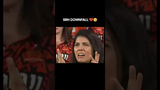 SRH DOWNFALL 💔😞 #trending #cricket #iplteam #ipl #rcb #cricketlover #lsg #srh #cskvssrh #fyp #viral