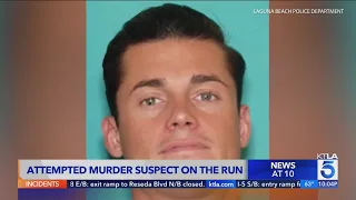 Attempted Laguna Beach murder suspect on the run