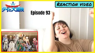 Dragon Quest: The Adventure of Dai EPISODE 93 Reaction video & THOUGHTS!