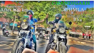 Chandigarh To Shimla Road Trip / Royal Enfield Himalayan BS4 Condition After 100 km