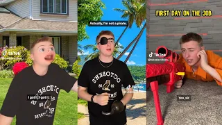 Try Not To Laugh Watching Luke Davidson TikToks 2024 | Best of Luke Davidson by TikTok Zone✔