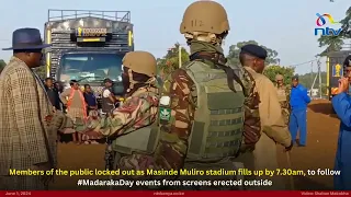 Members of the public locked out as Masinde Muliro stadium fills up by 7.30am