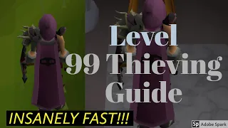 OSRS Insanely Fast Level 1-99 THIEVING Guide (NO QUESTS NEEDED!)