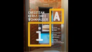 Vortrag von Christian Kerez: Drei Wohnhäuser