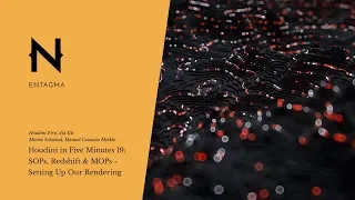 Houdini In Five Minutes 19: SOPs, Redshift & MOPs - Isocontours: Setting Up The Rendering