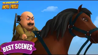 Motu Bana Dacoo  | Best Scenes Compilation | 61 | Motu Patlu | S10 | Cartoons For Kids