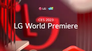 WATCH: LG's CES 2023 World Premiere - LIVE