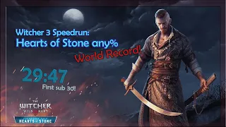 The Witcher 3: Wild Hunt - Hearts of Stone any% Speedrun in 28:26 [World Record]