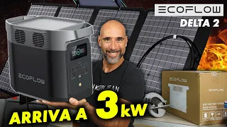 Tra le mie mani ho una CENTRALE ELETTRICA da 1Kilowatt - EcoFlow DELTA 2