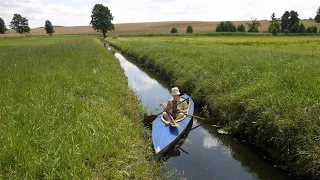 Drwęca. Drewenz. Pojezierze Brodnickie. Brodnicer Seenplatte. Kajaktour in Polen. Kayak. Poland.