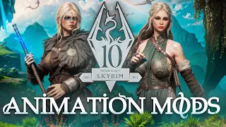 Skyrim Animation Mods Are INSANE In 2024! | Here's What They Are Like!