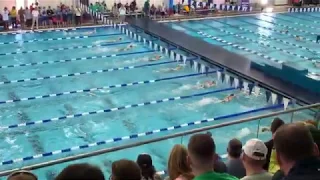 16 Year Old Riley Francis Drops 1:47 2 Free | Girls 200 Free A Final | 2020 R