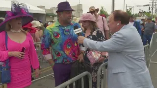 Fans begin packing Churchill Downs to celebrate 150th Kentucky Derby