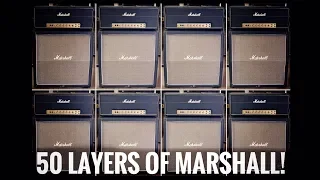 50 Layers of Marshall Stacks! - GREATEST GUITAR TONE EVER for me!