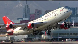 30 HEAVY Aircraft LANDINGS | A350 747 A350 787 A330 | Orlando Airport Plane Spotting [MCO/KMCO]