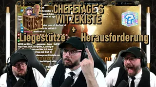 Ich schaffe keinen Liegestütz? + Chefetage Witzekiste