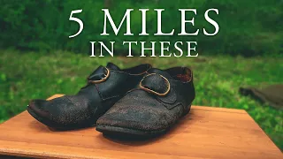 5+ Miles in 18th Century Shoes | South Union Mills Colonial Buckle Shoes Review
