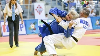 European Judo Veterans Championships Porec - le parcours d' Yves Tullio Champion d'Europe M5 U73