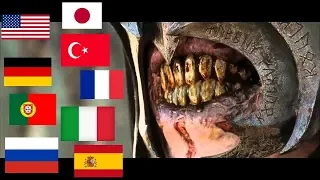 "THE MOUTH OF SAURON" in different languages - The Lord of the Rings: The Return of the King