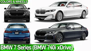 BMW 7 Series (2022) - COLORS & WHEELS | BMW 740i xDrive 2022