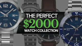 Building the Perfect $2,000 Watch Collection - Over 20 Watches Mentioned