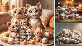 Cute Animal Crochet With Wool (share idea) #crochet #knitted #knitting
