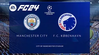 FC 24 Manchester City vs Copenhagen