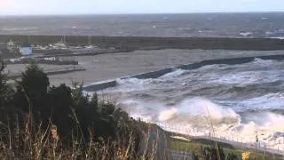 High Tide in MAryport Cumbria