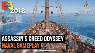 Assassin's Creed Odyssey Naval Battle Gameplay