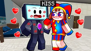 Pomni KISSES ME in Minecraft (New Boyfriend)