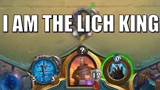 Stealing Frostmourne and The Lich King's Hero Power - Hearthstone