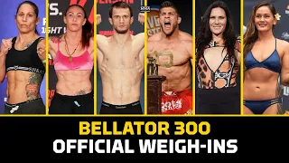 Bellator 300: Nurmagomedov x Primus Official Weigh-In LIVE Stream | MMA Fighting