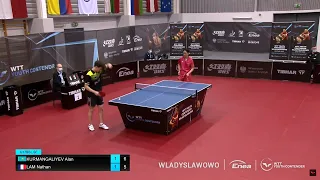 WTT Youth Contender Wladyslawowo 2022. Alan KURMANGALIYEV - Nathan LAM