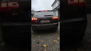 Audi S6 4F 5.2 V10 coldstart Milltek exhaust