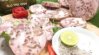 Cách làm Jambon Thịt Nguội, Chả Lạnh dai giòn an toàn tại nhà đón tết