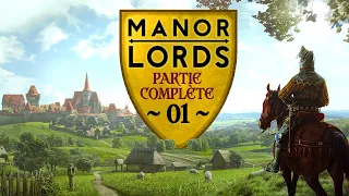 Partie complète du city-builder médiéval le plus attendu // MANOR LORDS gameplay fr // épisode 01
