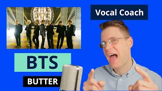 Vocal Coach Reacts to BTS singing "Butter" at Billboard Music Awards